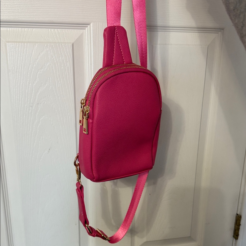 Stylish Pink Crossbody Bag